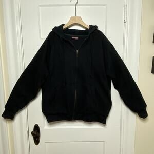 Backcountry Zip-Up Hoodie Sweatshirt Men's Large Cabincore Gorpcore Outdoor